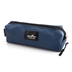 Ripstop Navy Box Pencil Bag