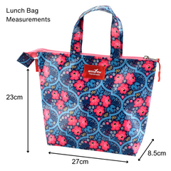 Lunch Bag I Flower Tile