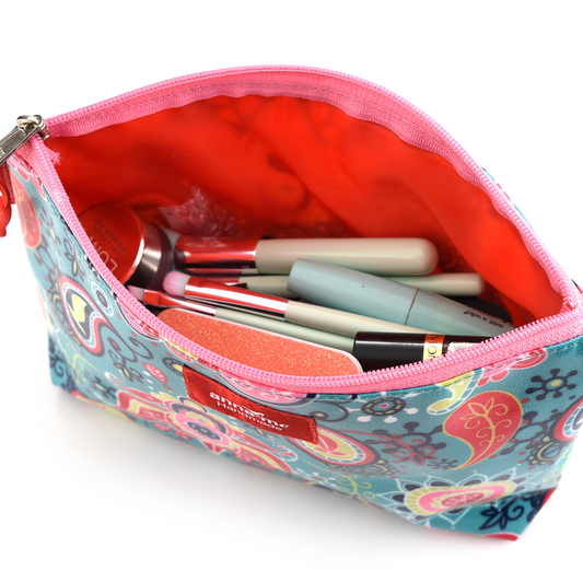 Turkish Blue Make-up Bag Large