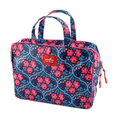 Toiletry Bag I Flower Tile