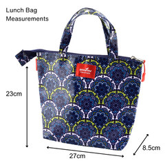 Lunch Bag I Turkish Blue