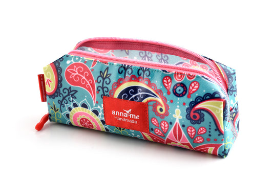 Ripstop Brown Box Pencil Bag
