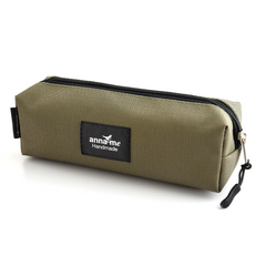 Ripstop Khaki Box Pencil Bag