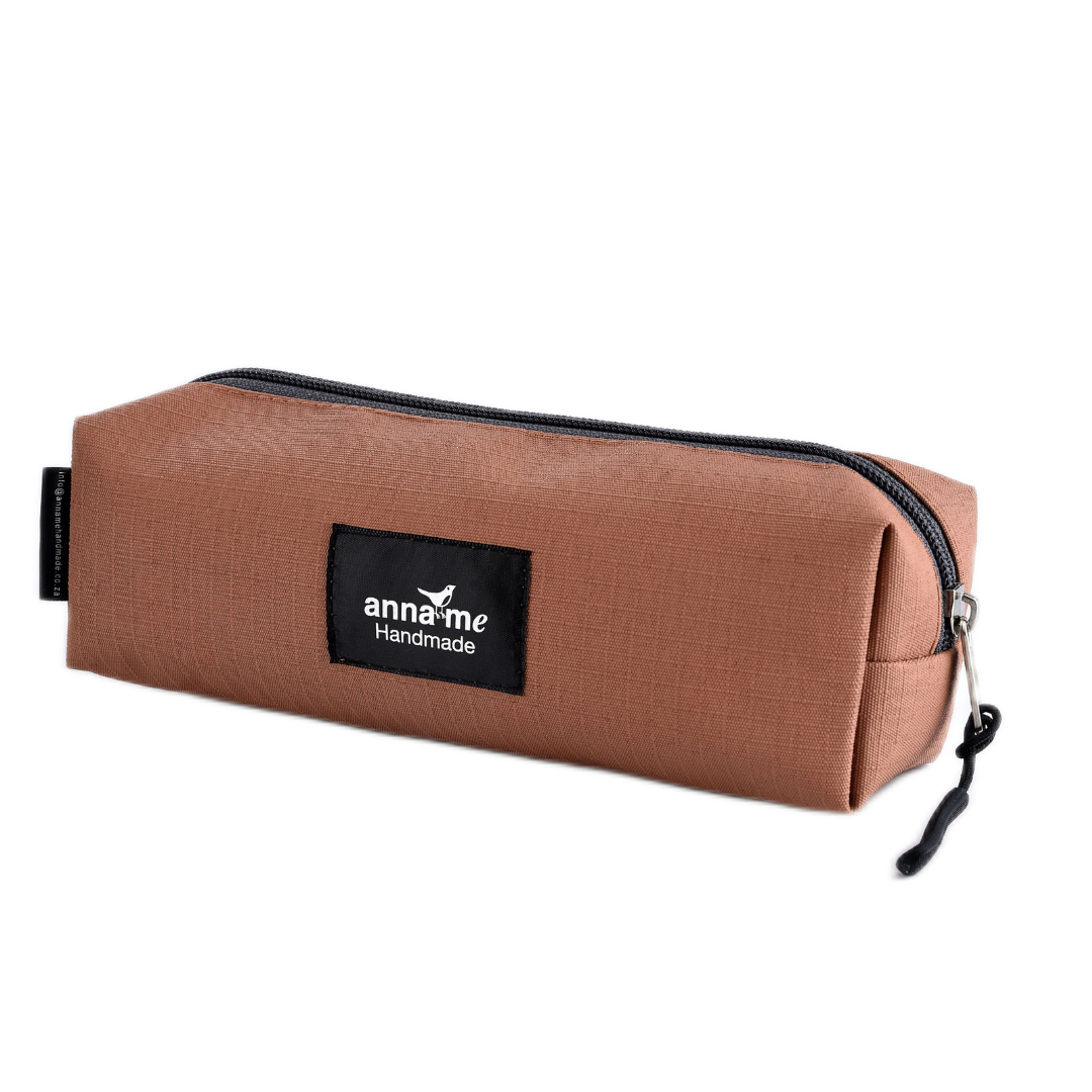 Ripstop Rust Box Pencil Bag