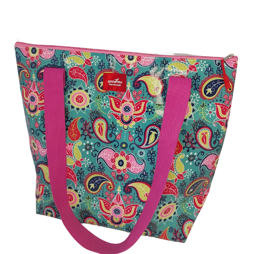 Jade Boho Picnic/Shopper Cooler