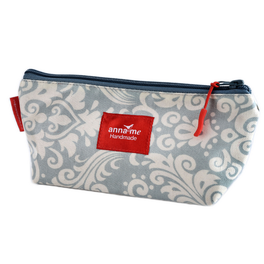 Faded Grey Make-up Bag - Small