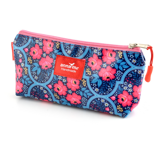 Flower Tile Make-up Bag - Small