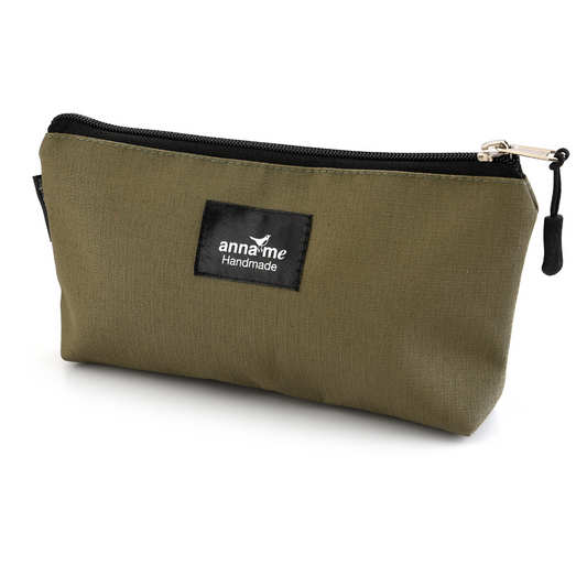 Ripstop Khaki Make-up Bag - Small