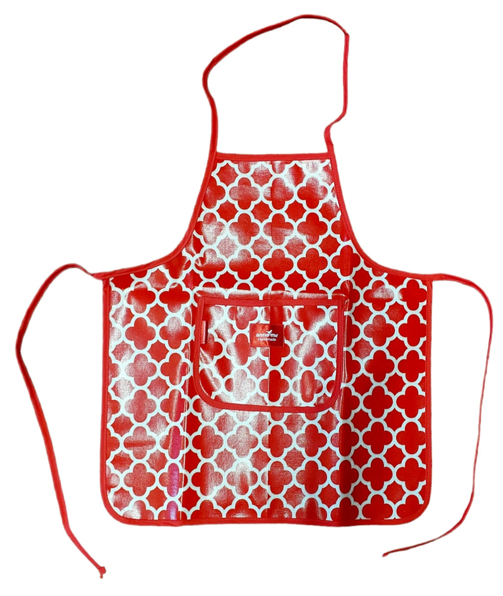 Red Kids Apron – Anna Me Handmade