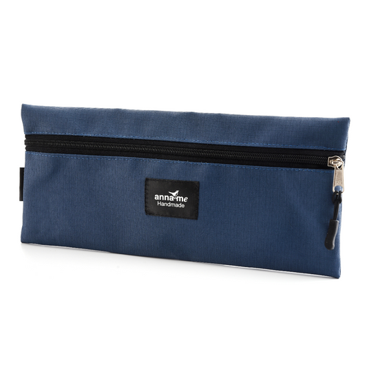 Ripstop Navy Single Pencil Bag