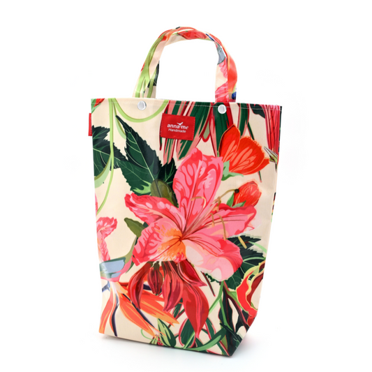 Cape Floral Wine Carrier