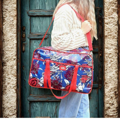 Weekend Bag I Blue Lily
